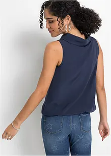 Top-blouse en polyester recyclé, bonprix