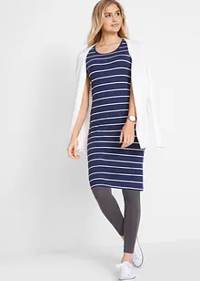 Robe en jersey extensible à manches courtes, bonprix