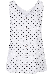 Top avec patte de boutonnage, bonprix