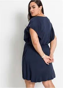 Robe en jersey à manches volantées, BODYFLIRT