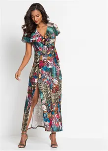 Robe longue avec imprimé raffiné, bonprix