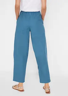 Pantalon 3/4 en léger lin mélangé, bonprix