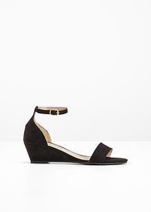 Sandales Elaine Turner En Cuir Et Liège - Taille 8.5, Talon Compensé, état Très Propre