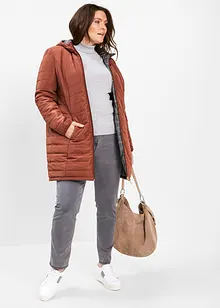 Beau manteau matelassé réversible, bonprix