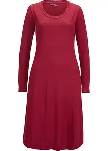 Robe en maille forme évasée, bonprix