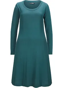 Robe en maille forme évasée, bonprix