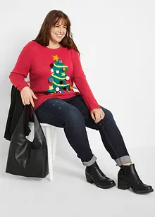 Pull de Noël avec sapin, bonprix