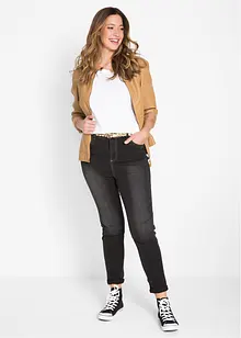 Jean taille haute slim, classique, bonprix