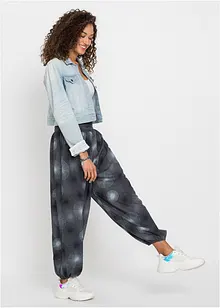 Pantalon taille extensible à taille haute, bonprix