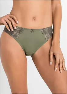 Lot de 2 slips avec dentelle, bonprix