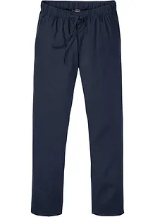 Pantalon chino Regular avec lin, Straight, bonprix