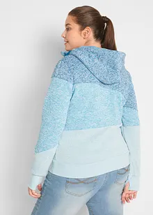 Gilet en maille polaire avec polyester recyclé, bonprix