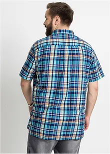 Chemise manches courtes en seersucker confort pour le ventre, bonprix