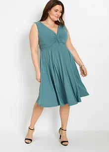 Robe avec décolleté en V, bonprix