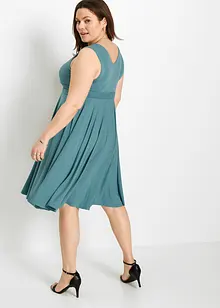 Robe avec décolleté en V, bonprix