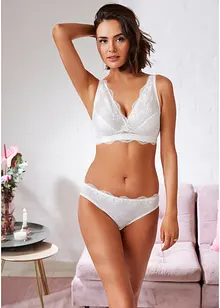Soutien-gorge bralette coton sans armatures, bonprix