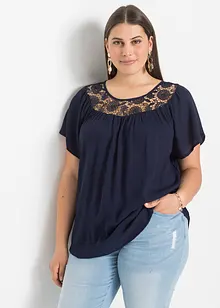 Blouse à dentelle, bonprix