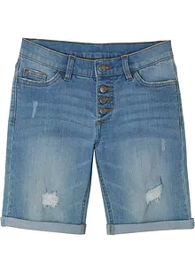 Short en jean extensible fille, bonprix