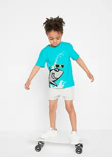 Lot de 2 T-shirts garçon en coton, bonprix