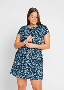 Lot de 2 robes en jersey 100% coton avec fentes latérales, bonprix