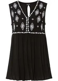 Blouse sans manches en viscose fluide, bonprix