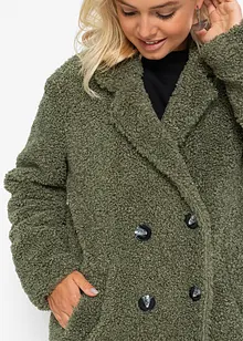 Manteau court oversize aspect laine, bonprix