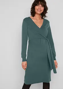 Robe en maille de grossesse avec fonction allaitement, bonprix