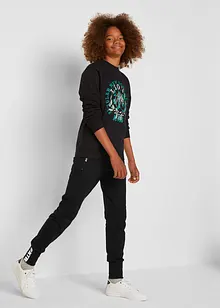 Pantalon sweat garçon en coton, bpc bonprix collection