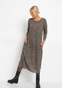 Robe midi en jersey, bonprix