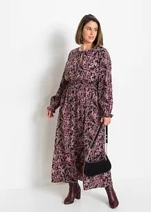 Robe longue imprimée, bonprix