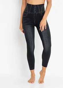 Legging sculptant sans coutures imitation jean, effet sculptant fort, bpc bonprix collection