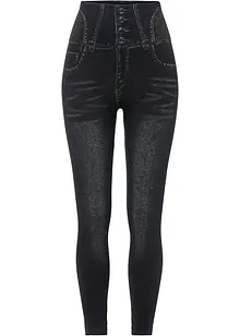 Legging sculptant sans coutures imitation jean, effet sculptant fort, bpc bonprix collection