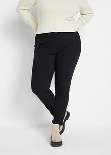 Jean ultra-stretch avec taille confortable rayée, Slim Fit, bonprix