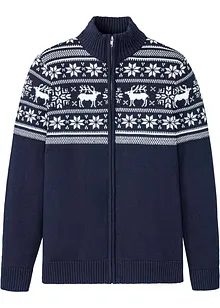 Pull norvégien en maille douce, bonprix