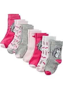 Lot de 7 paires de chaussettes enfant avec coton, bpc bonprix collection