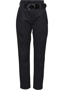 Pantalon à pinces avec ceinture, bonprix