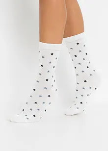 Lot de 5 paires de chaussettes avec coton, bonprix