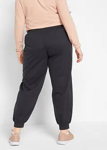 Pantalon de jogging longueur 7/8, jambes larges, bonprix