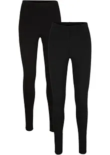 Lot de 2 leggings extensibles, bonprix