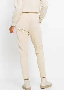 Pantalon en velours côtelé avec taille élastiquée, bonprix