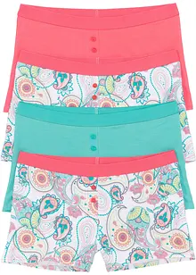 Lot de 4 boxers femme, bonprix