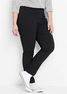 Pantalon 7/8 en bengaline avec tour de taille élastiqué, Slim Fit, bpc bonprix collection