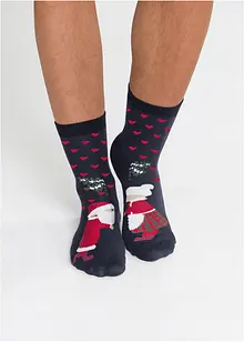 Lot de 3 paires de chaussettes de Noël, bonprix