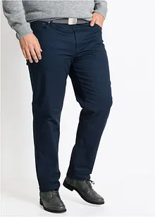 Pantalon droit stretch à doublure thermique, Regular Fit, bonprix