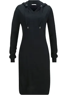 Robe en maille avec capuche, bonprix