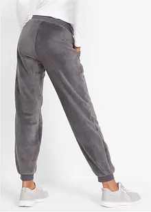 Pantalon de jogging en polaire avec bordures, bonprix