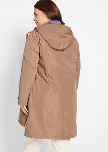 Veste à capuche de coupe large, légèrement rembourrée, bonprix