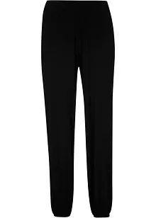 Pantalon en viscose avec taille smockée et élastique, bonprix