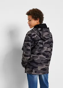 Veste softshell garçon à imprimé camouflage, bpc bonprix collection