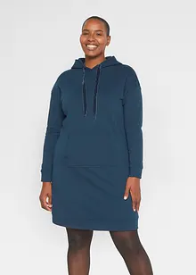 Robe sweat à capuche en coton, bonprix